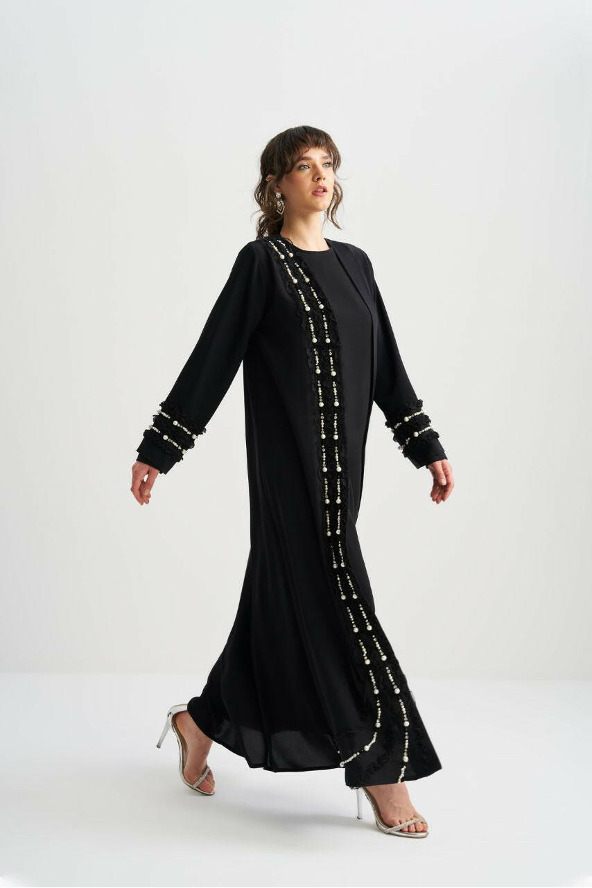 Newest Model Abaya - Muslim Women's Dress - Islamic Clothing - Abaya for Women Abaya & Kaftan By Baano 42 Black 