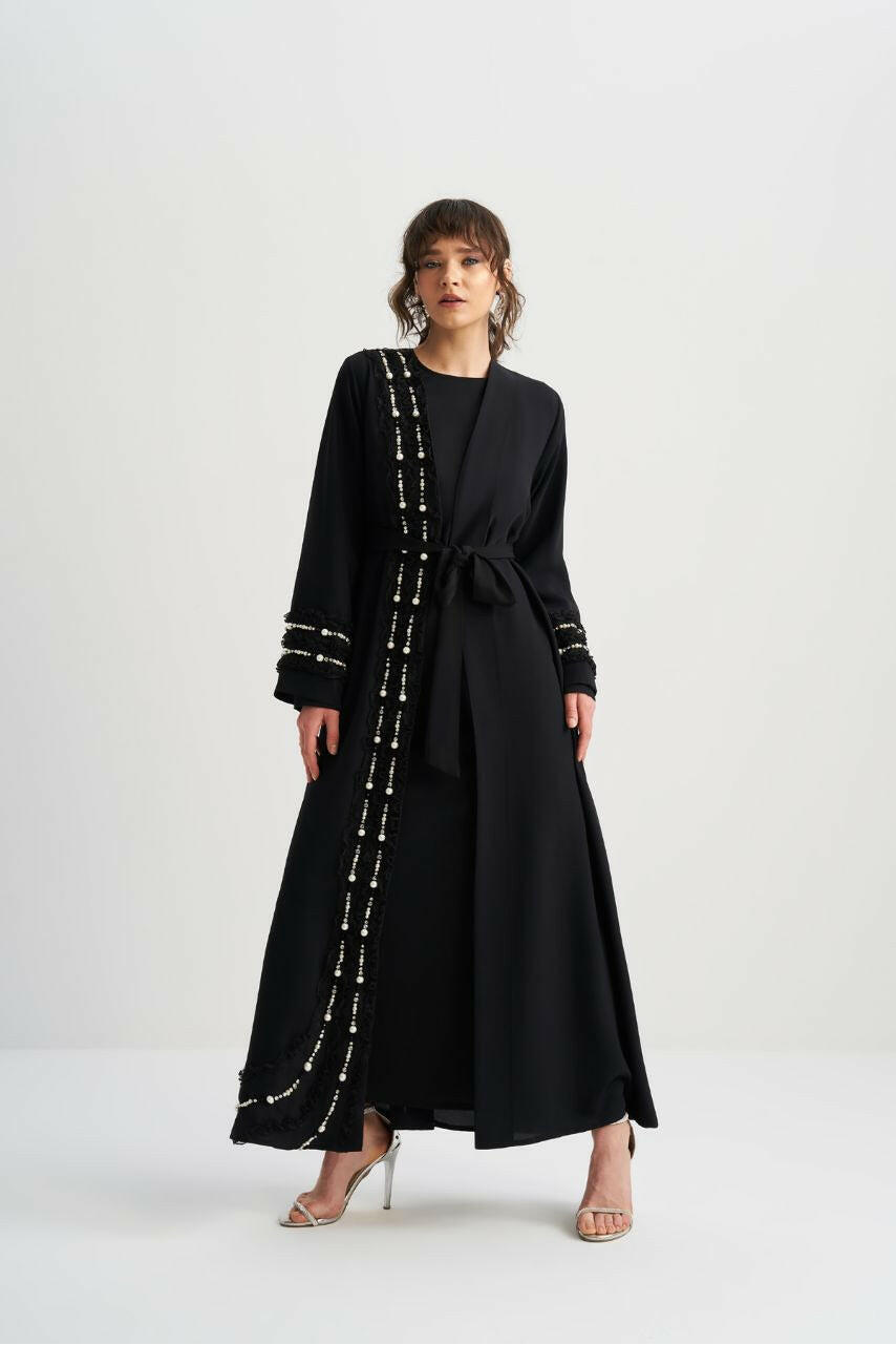 Newest Model Abaya - Muslim Women's Dress - Islamic Clothing - Abaya for Women Abaya & Kaftan By Baano 40 Black 