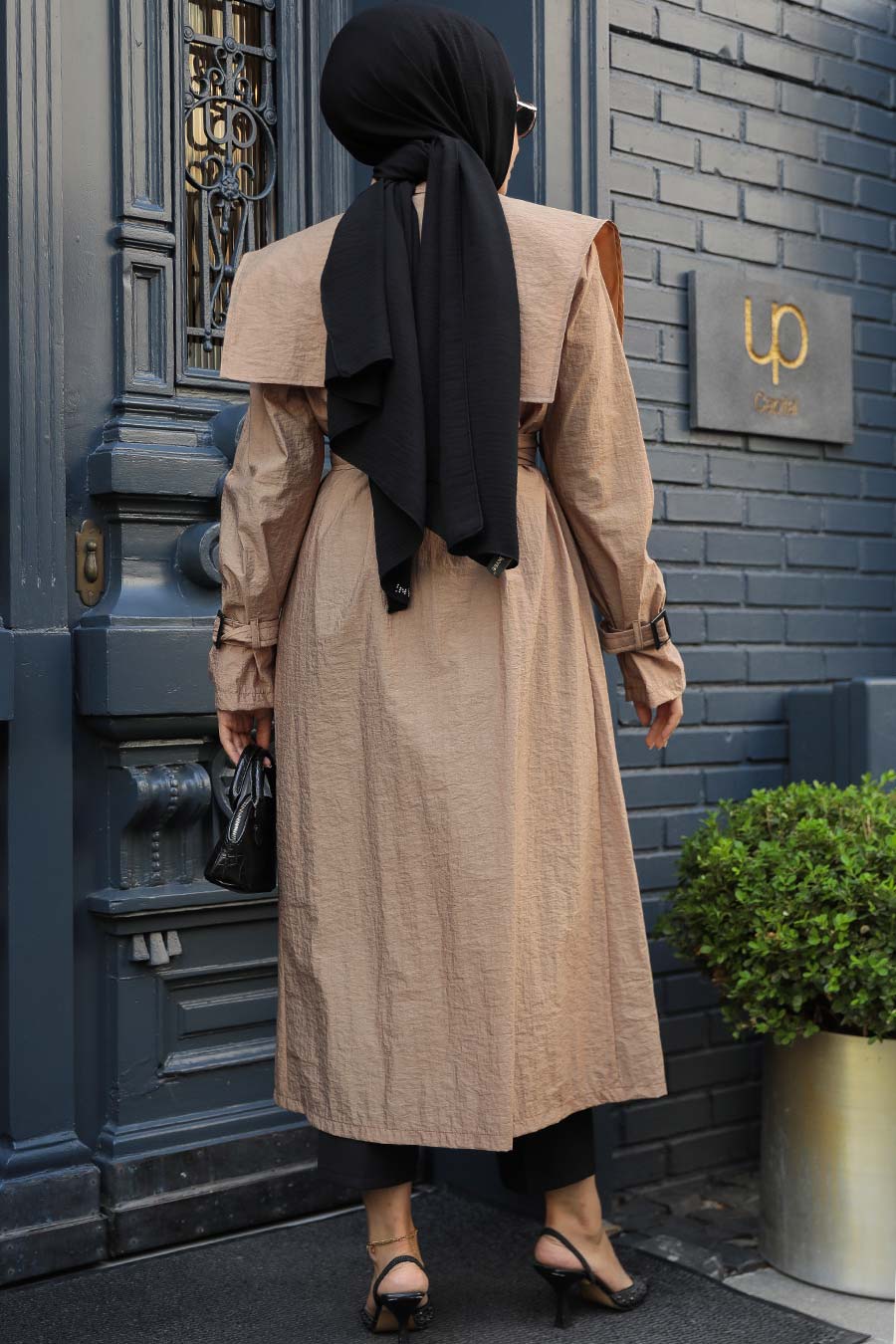 The Molly Full-Length Trench Coat redefines elegance and versatility in modest fashion - By Baano