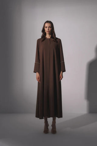 Aysha Open Front Women Abaya - Modest Clothes - By Baano