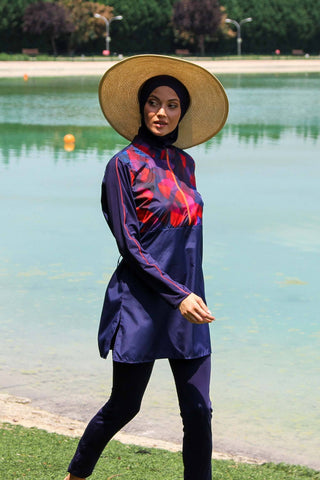 Bayza Burkini - Premium Design, Full Set - By Baano