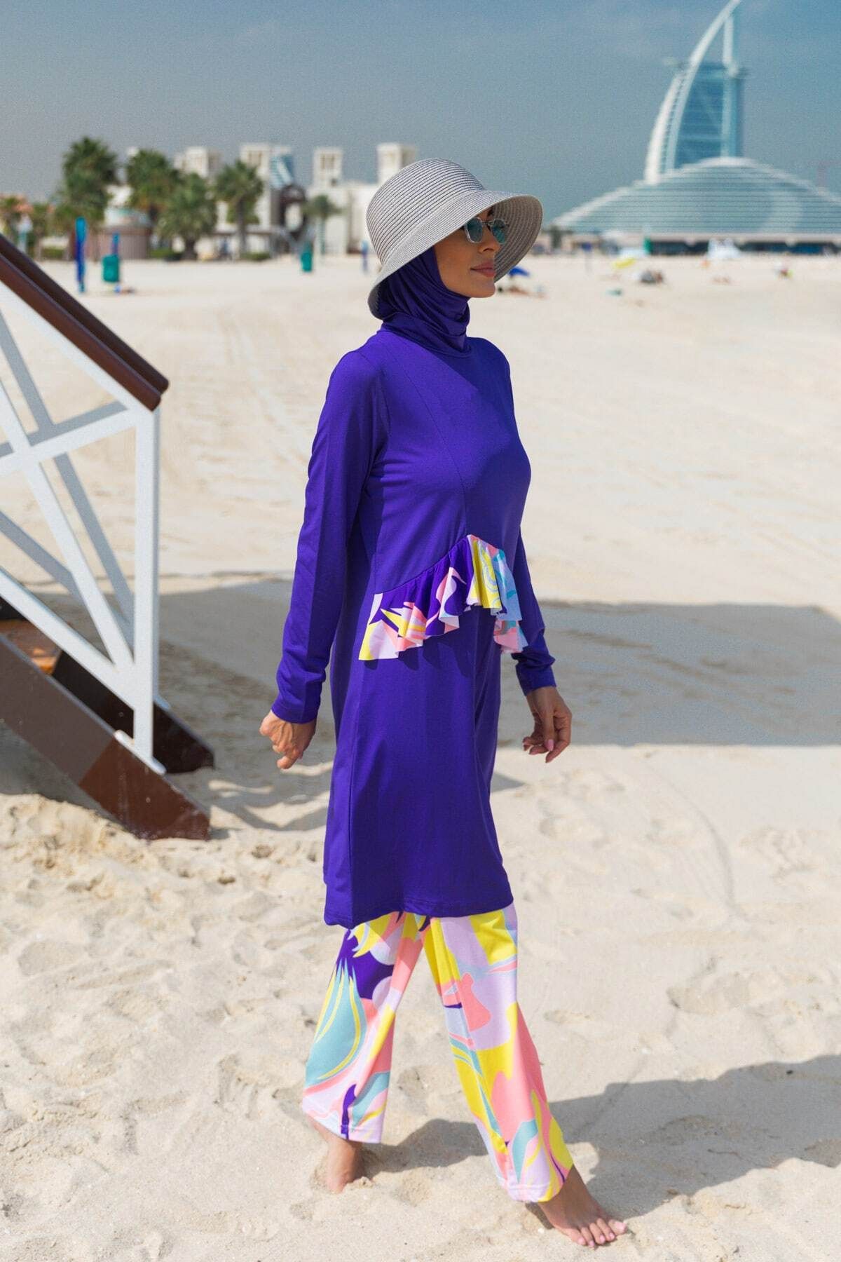 Mahra Burkini - Premium Design, Full Set - By Baano