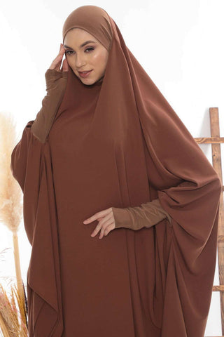 Luxury Two Piece Khimar  |  2 Piece Abaya | Dress Modest Wear - By Baano