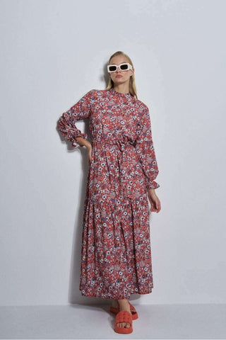 Betsy Floral Long Maxi Dress - By Baano