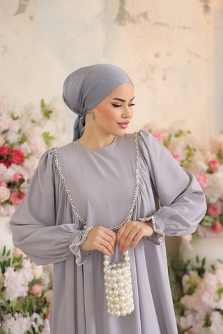 Indulge in timeless elegance with our Long Maxi Dress - Abaya - Available in 13 colors 38