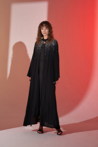 Taylor Open Front Abaya - in Shiftiest Style - By Baano