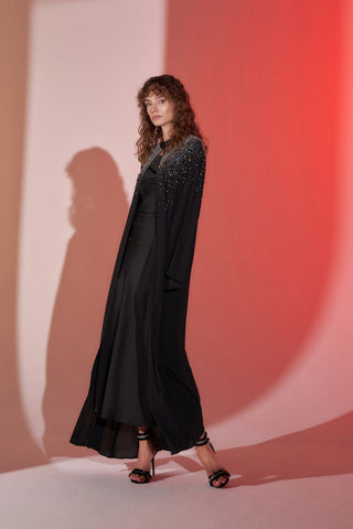 Taylor Open Front Abaya - in Shiftiest Style - By Baano