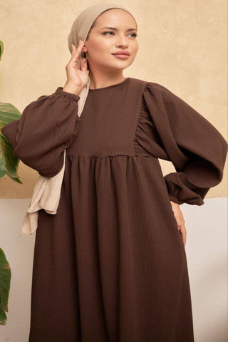 Lavinia Long Maxi Dress with Long Sleeves - Available in Five Colors - By Baano