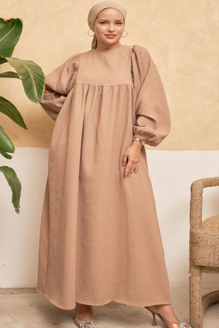 Lavinia Long Maxi Dress with Long Sleeves - Available in Five Colors - By Baano