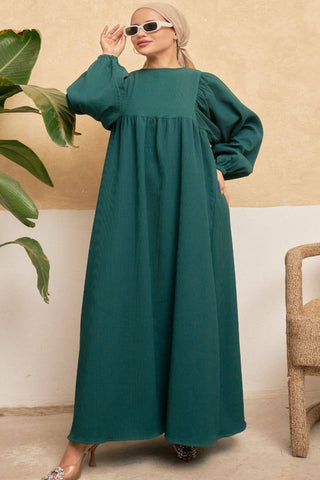 Lavinia Long Maxi Dress with Long Sleeves - Available in Five Colors - By Baano