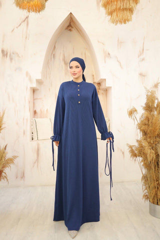 Long Maxi Dress in Nine Solid Colors Royal Blue