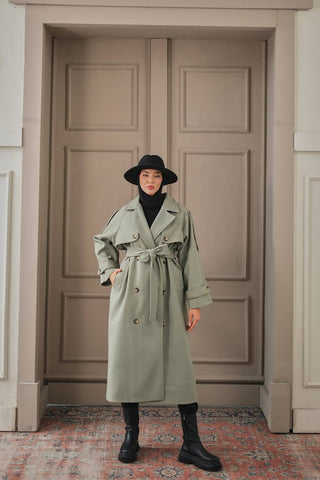 The Parnihan PREMIUM CACHET TRENCH COAT - By Baano