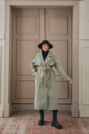 The Parnihan PREMIUM CACHET TRENCH COAT - By Baano