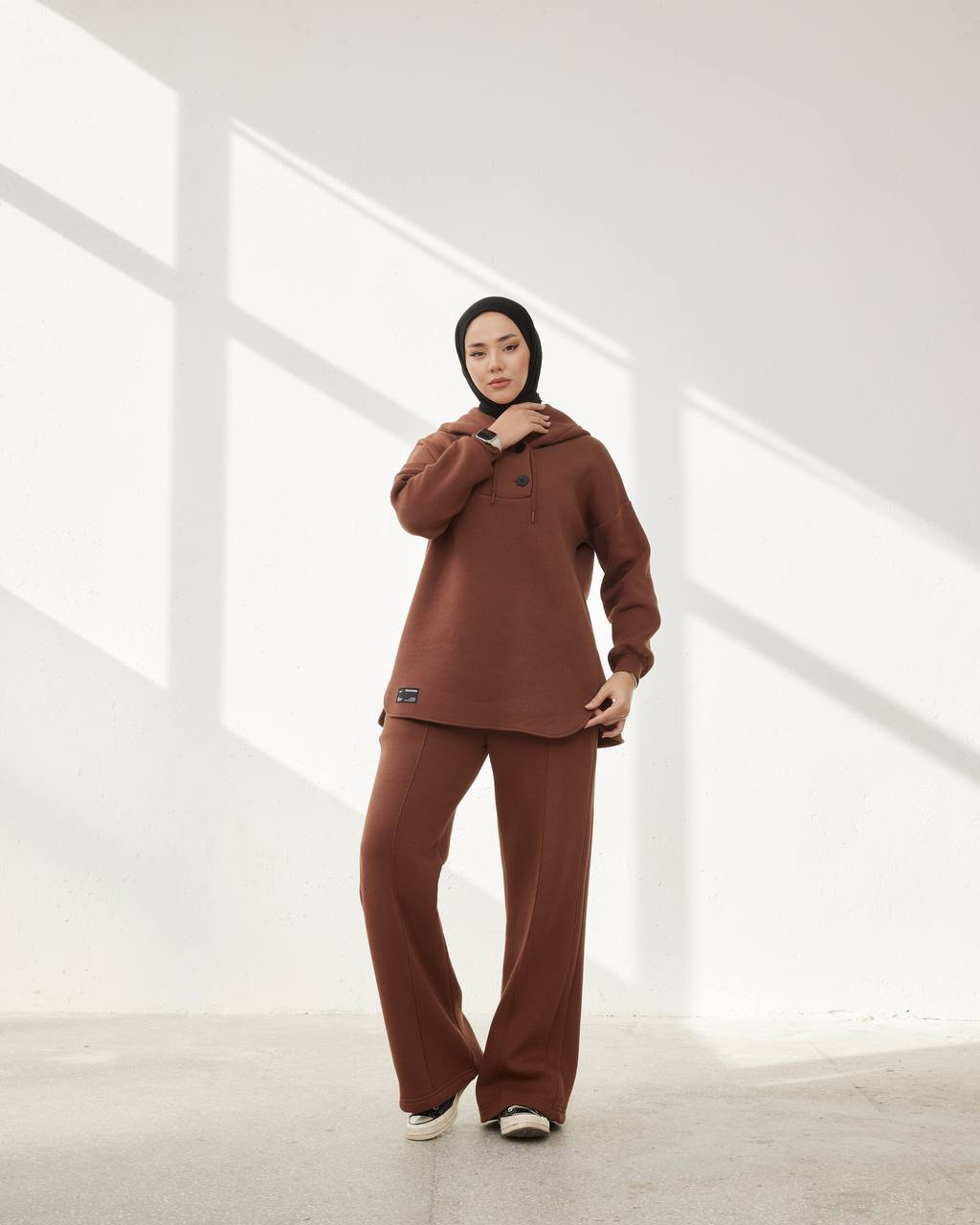 Three Threat Soft Cotton Sweatshirt and Pants - Ready For Gym - By Baano