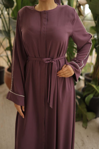 Dubai Style Abaya in Multiple Colors - By Baano