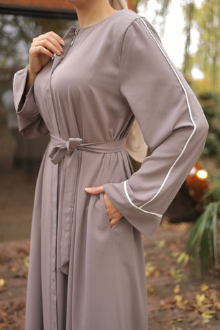 Dubai Style Abaya in Multiple Colors - By Baano