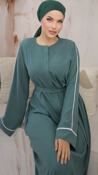 Dubai Style Abaya in Multiple Colors - By Baano