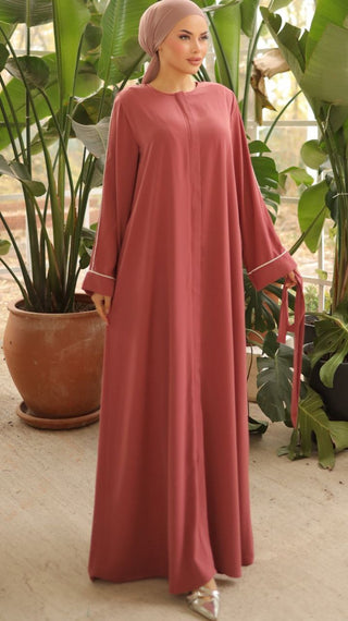 Dubai Style Abaya in Multiple Colors - By Baano