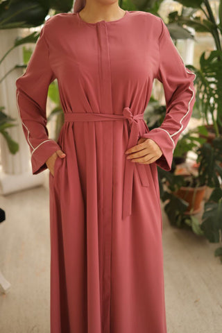 Dubai Style Abaya in Multiple Colors - By Baano