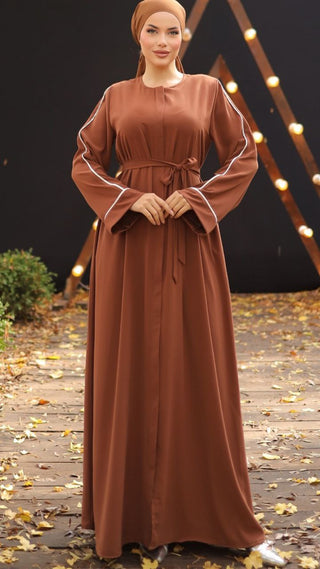 Dubai Style Abaya in Multiple Colors - By Baano