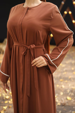 Dubai Style Abaya in Multiple Colors - By Baano