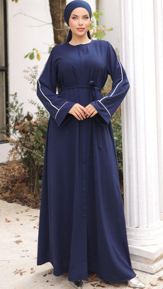 Dubai Style Abaya in Multiple Colors - By Baano