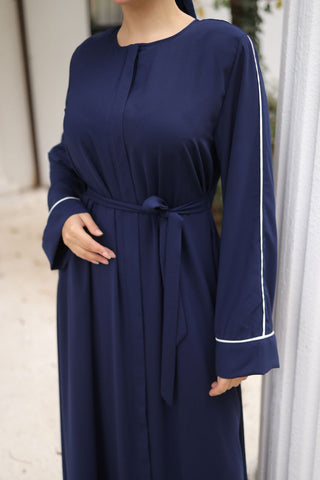 Dubai Style Abaya in Multiple Colors - By Baano