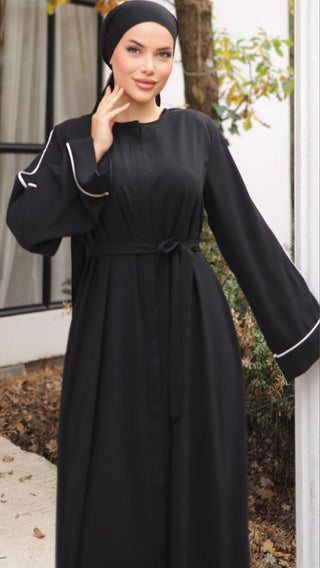 Dubai Style Abaya in Multiple Colors - By Baano