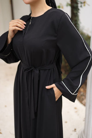 Dubai Style Abaya in Multiple Colors - By Baano