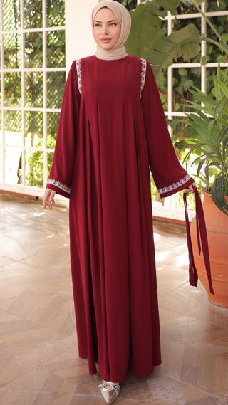 Introducing our Nila Long Abaya Dress with Long Sleeves - By Baano