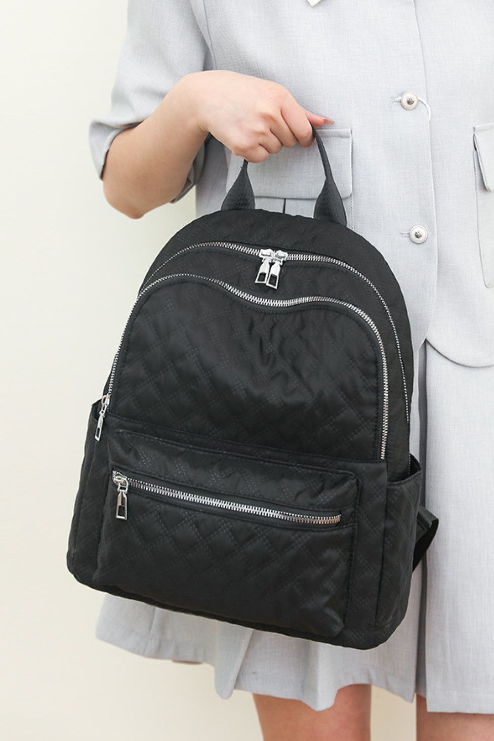Medium Polyester Backpack.