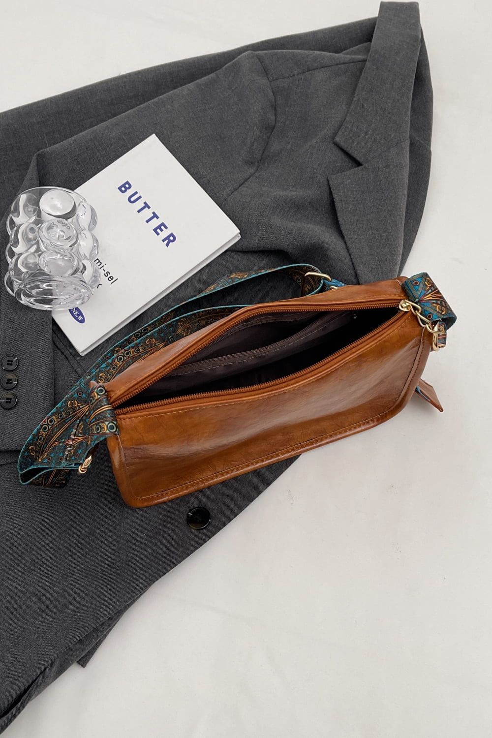 Baeful PU Leather Shoulder Bag - By Baano
