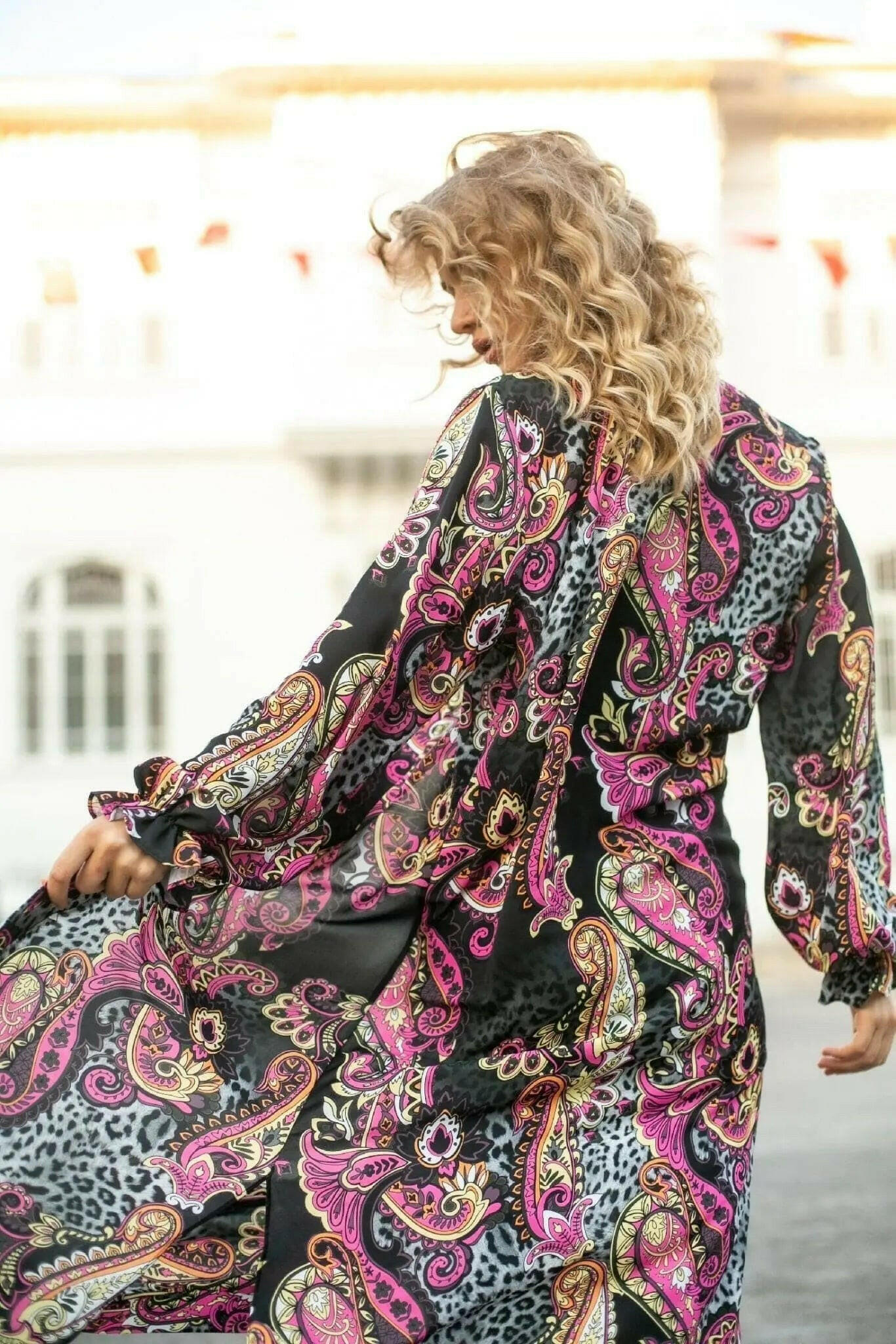 LiLiana Open Front Kimono - By Baano