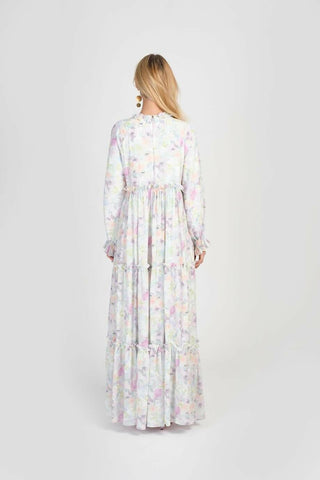 Maria White Women's Modest Dress