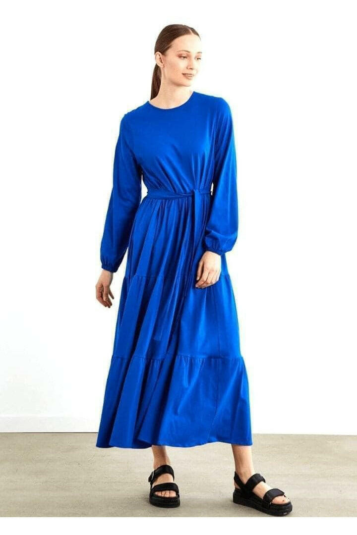 Debra Cotton Maxi with Long Sleeves - By Baano