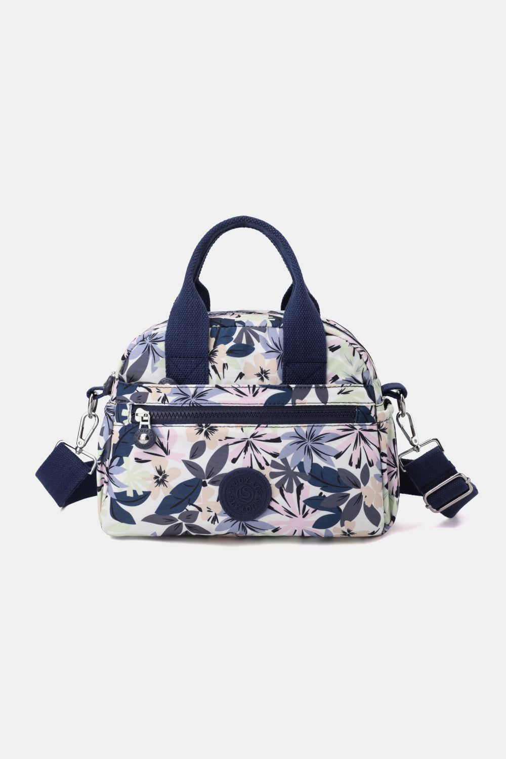 Floral Nylon Handbag.