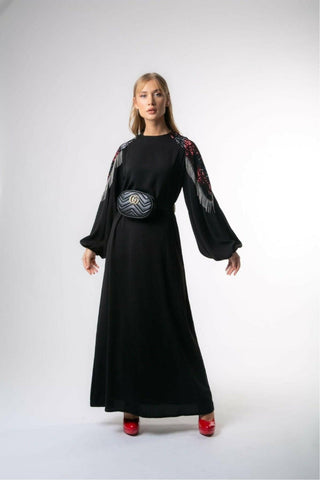 Layla Long Maxi Dress Abaya - By Baano