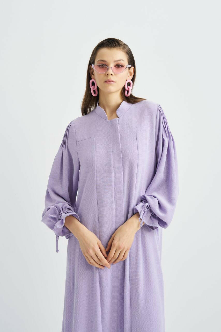 Luxurious Emma Abaya – Islamic Modest Clothing for Women Abaya By Baano 42 Parisian Violet 