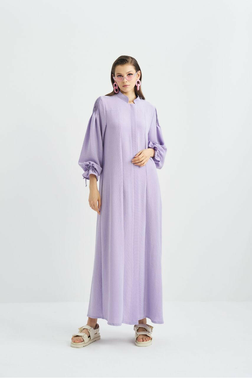 Luxurious Emma Abaya – Islamic Modest Clothing for Women Abaya By Baano 44 Parisian Violet 