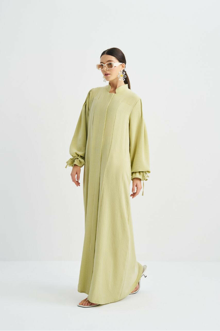 Luxurious Emma Abaya – Islamic Modest Clothing for Women Abaya By Baano 40 Avocados Cream 
