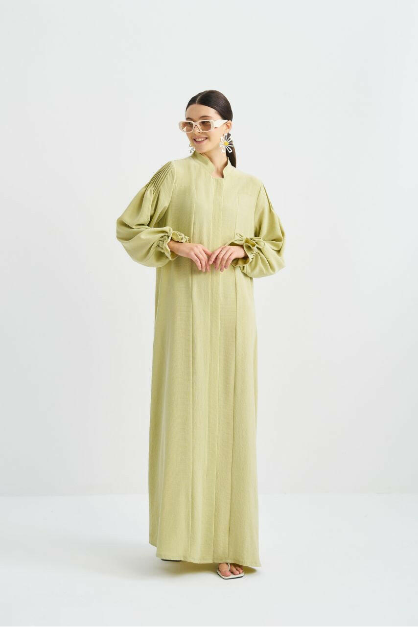 Luxurious Emma Abaya – Islamic Modest Clothing for Women Abaya By Baano 38 Avocados Cream 