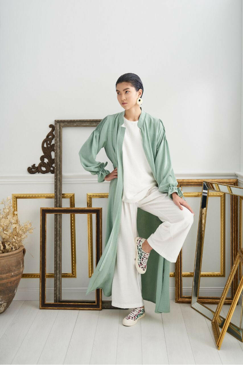 Luxurious Emma Abaya – Islamic Modest Clothing for Women Abaya By Baano 40 Payton Green 