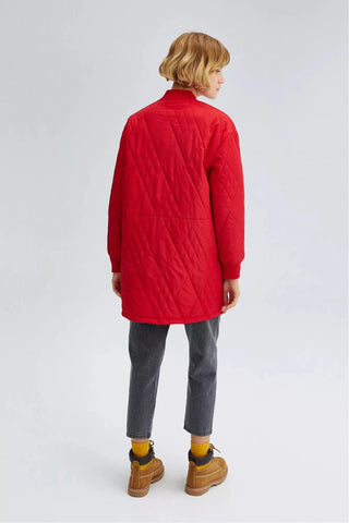 Quilted Ribbed Jacket - By Baano